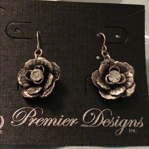Premier Designs Eden Rose Earrings